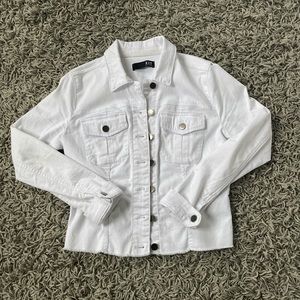 white kut from the kloth kara jean jacket